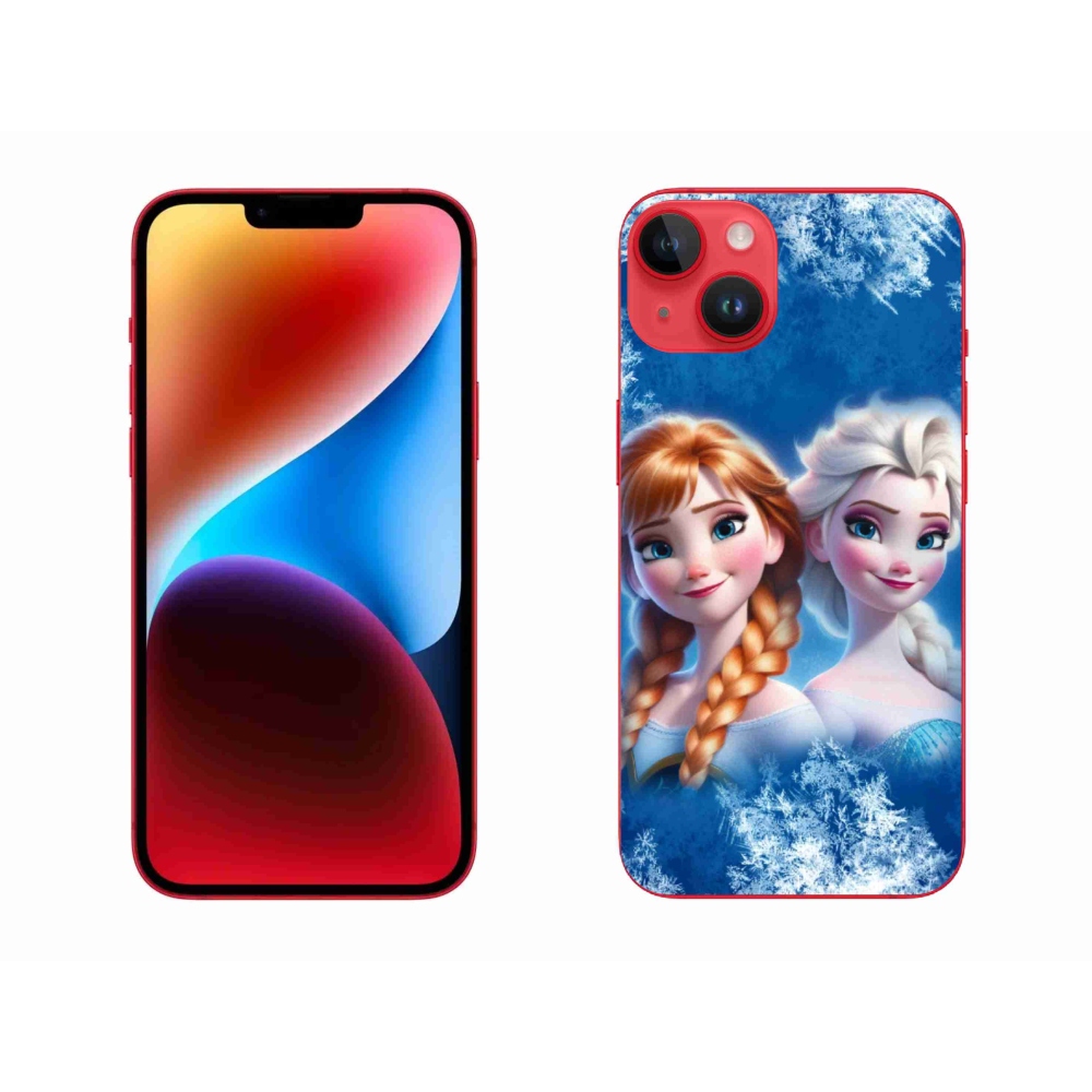 Gelový kryt mmCase na iPhone 14 Plus - ledové království 2