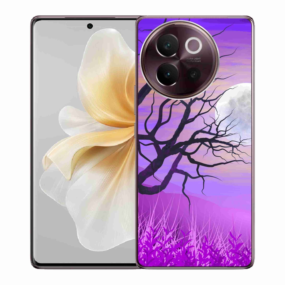 Gelový obal mmCase na Vivo V40 Lite 5G - kreslený opadaný strom