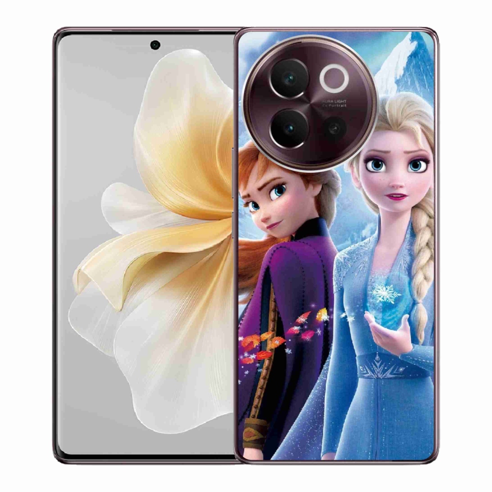 Gelový kryt mmCase na Vivo V40 Lite 5G - ledové království 3