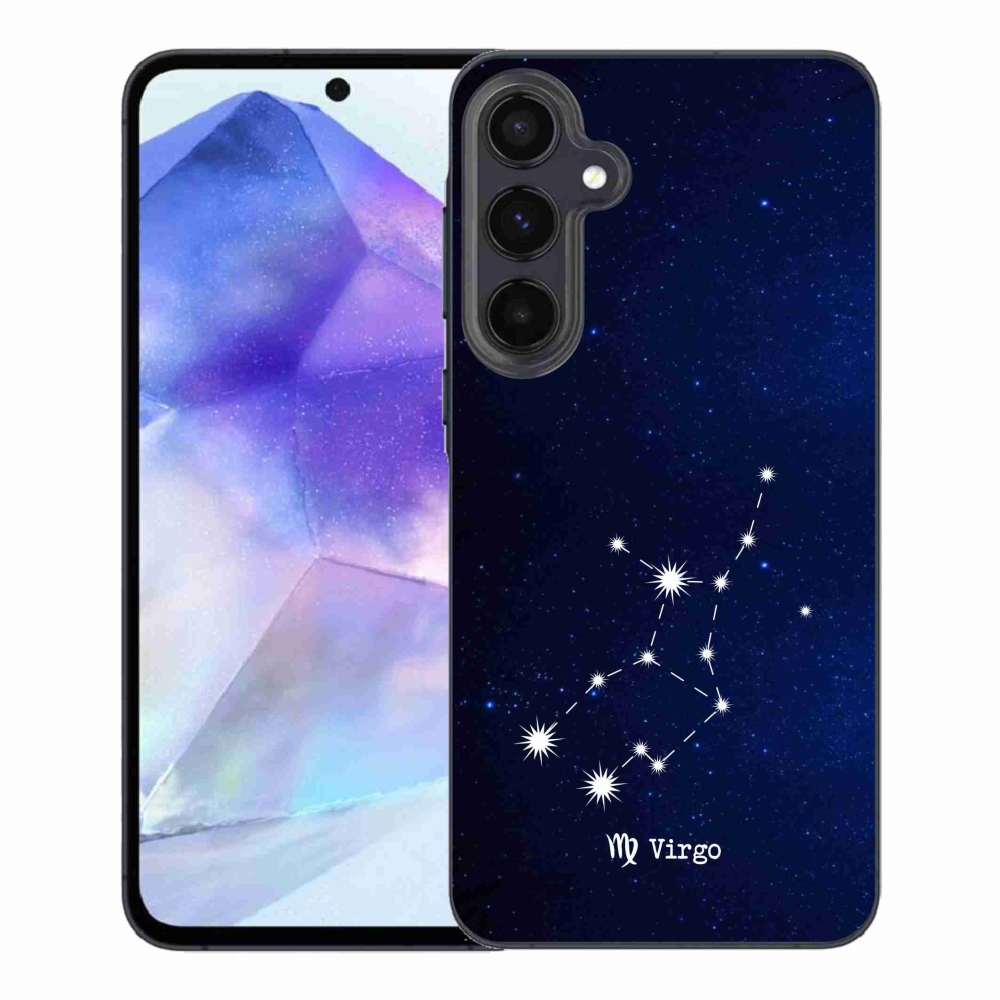 Gelový kryt mmCase na Samsung Galaxy A55 5G - souhvězdí Panny
