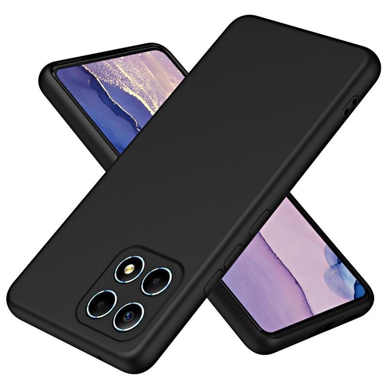 Rubber gelový obal na mobil Honor X8a - černý