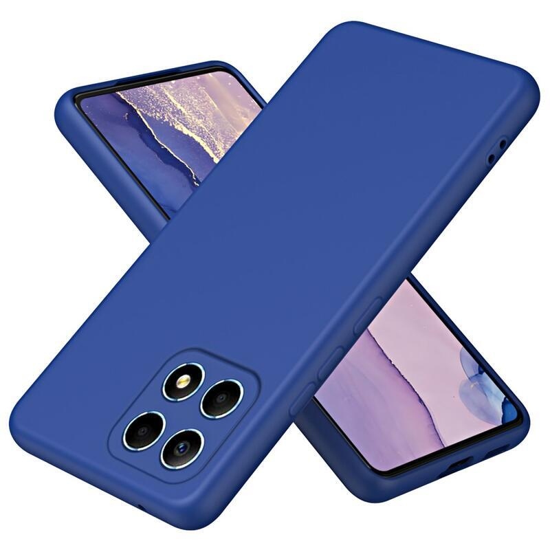 Rubber gelový obal na mobil Honor X8a - modrý
