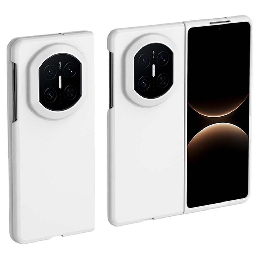 Rubber plastový kryt na mobil Huawei Mate X7 - bílý