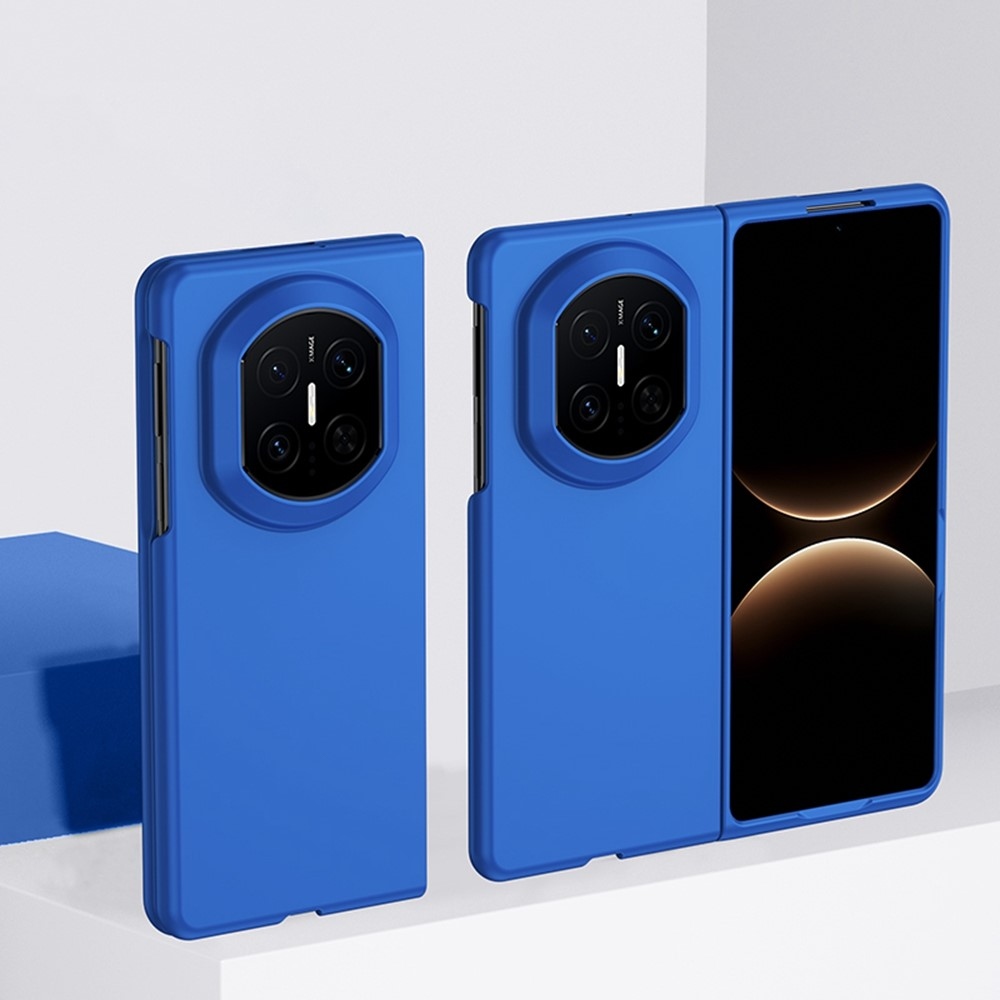 Rubber plastový kryt na mobil Huawei Mate X7 - tmavěmodrý