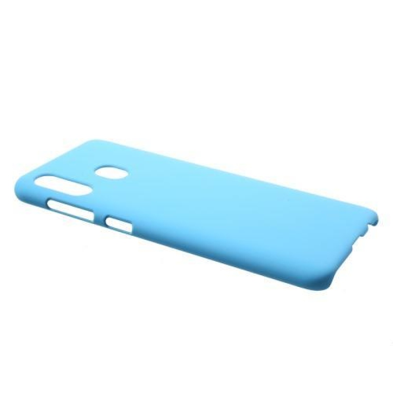 Rubber plastový obal na mobil Samsung Galaxy A30 - světlemodrý