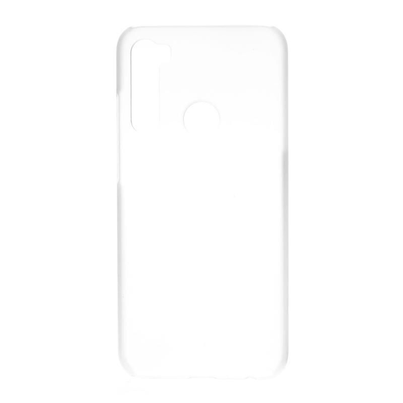 Rubber pogumovaný plastový kryt na mobil Xiaomi Redmi Note 8 - průhledný