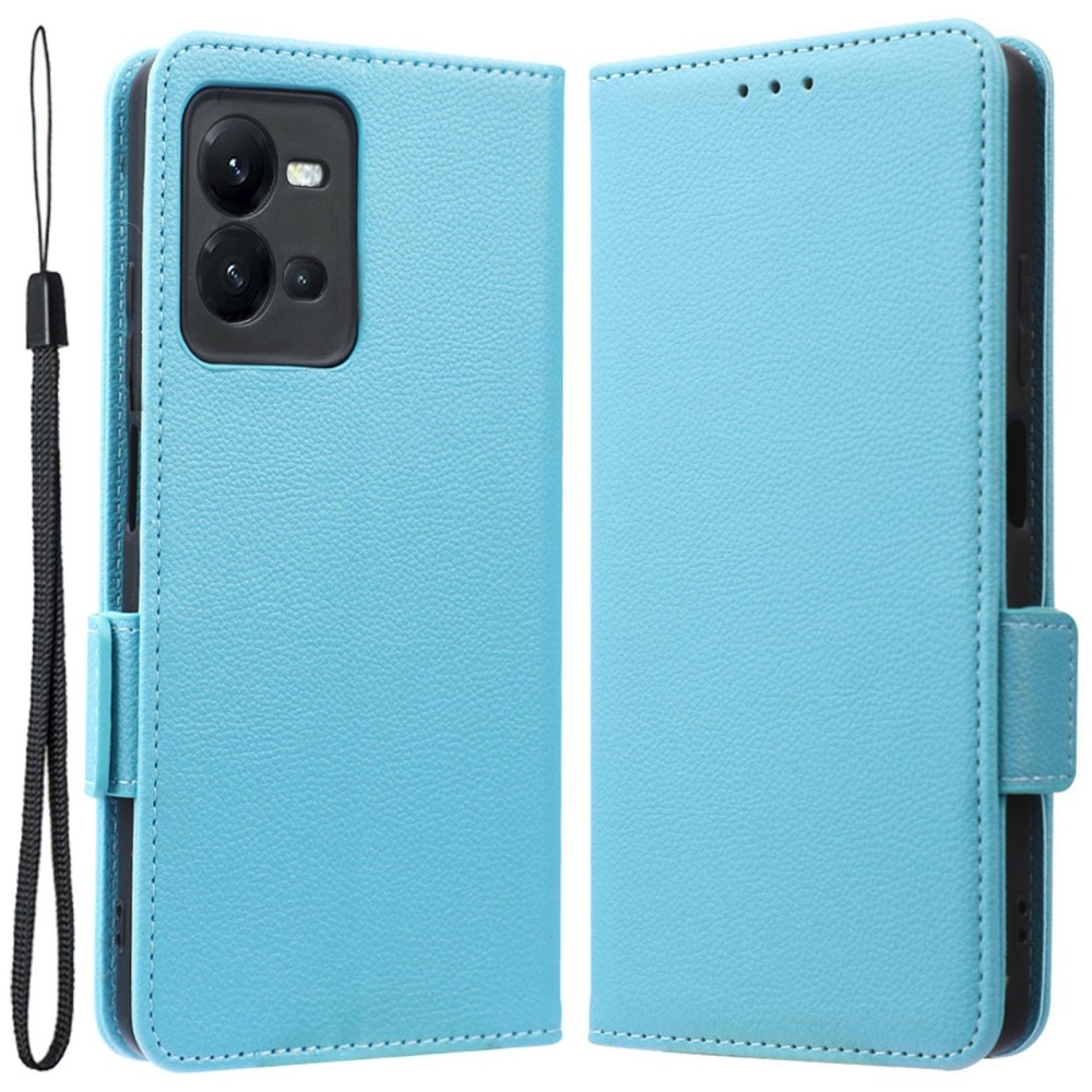 Wallet knížkové pouzdro na Vivo X80 Lite - světlemodré