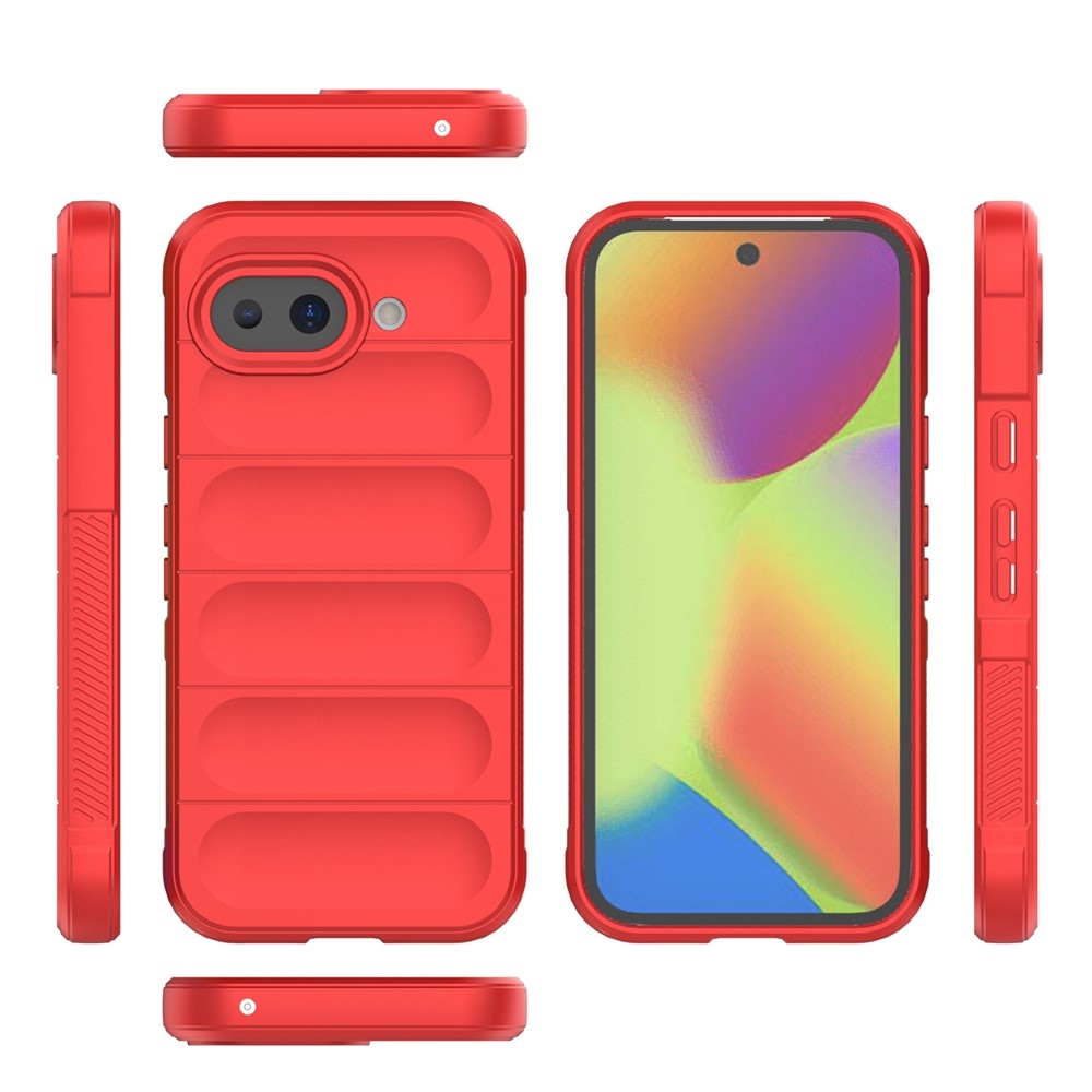 Rugg odolný gelový obal na Google Pixel 10a - červený