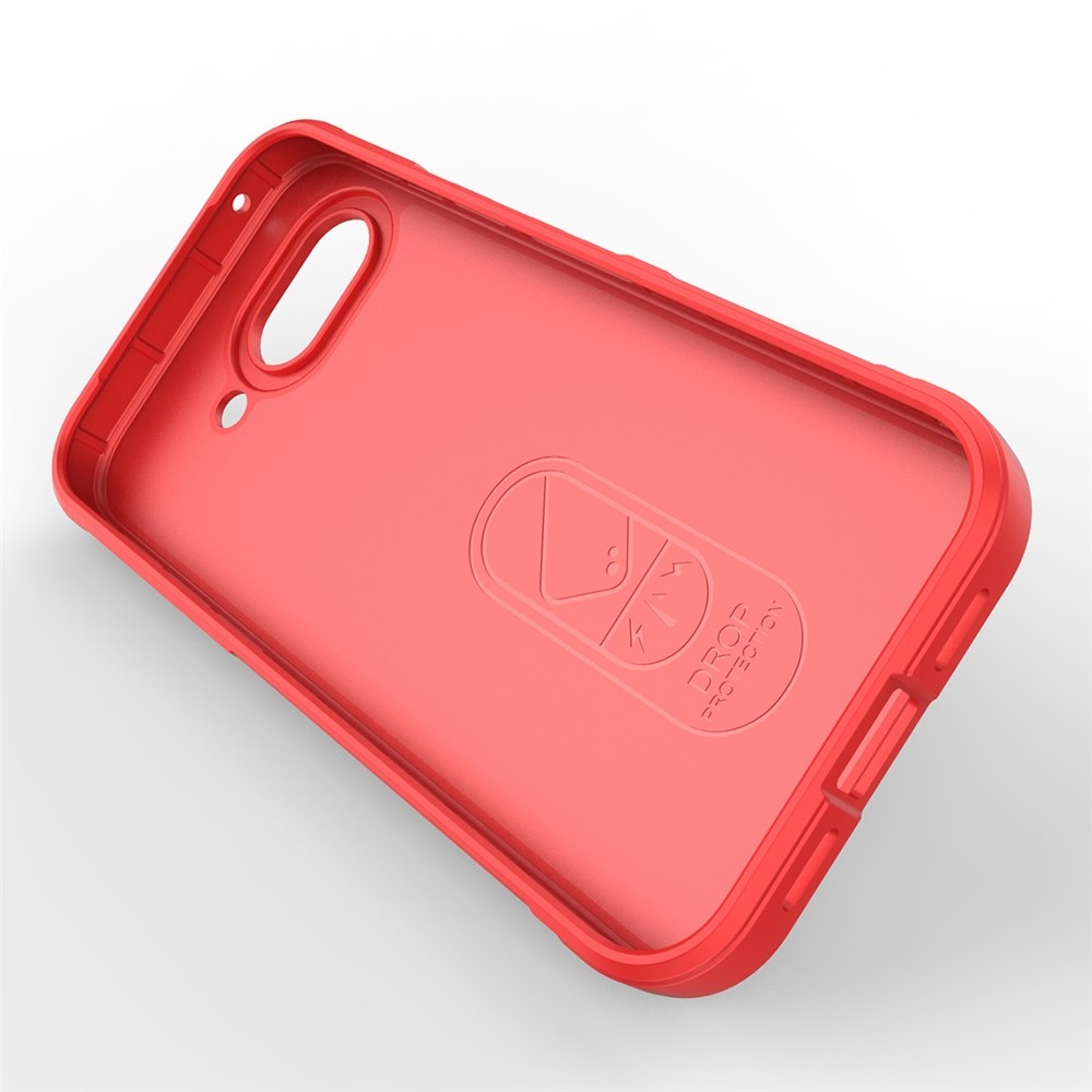 Rugg odolný gelový obal na Google Pixel 10a - červený