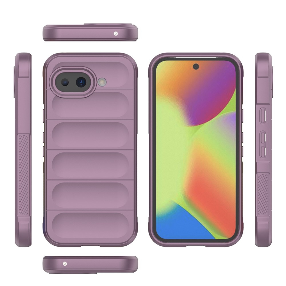 Rugg odolný gelový obal na Google Pixel 10a - světlefialový