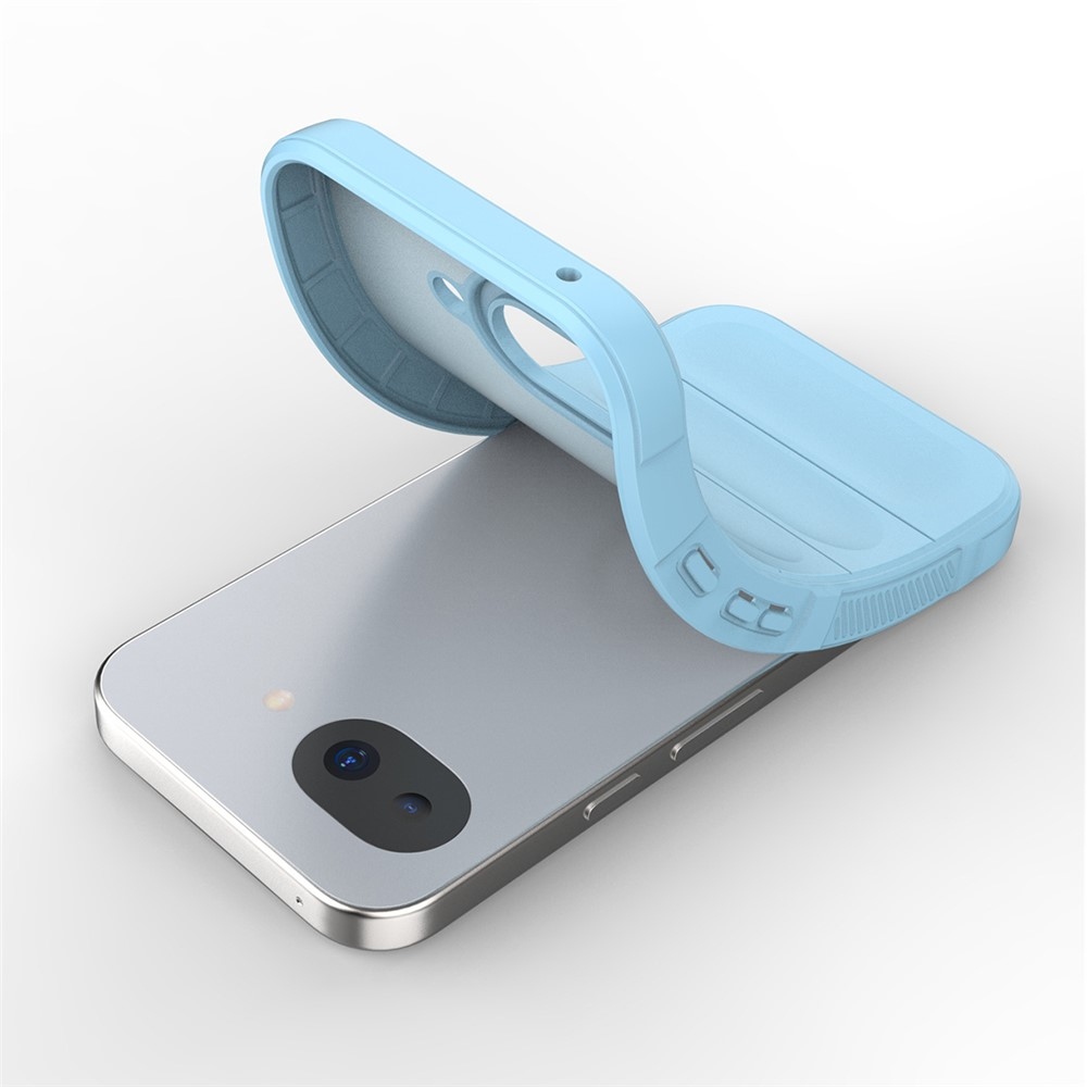 Rugg odolný gelový obal na Google Pixel 10a - světlemodrý