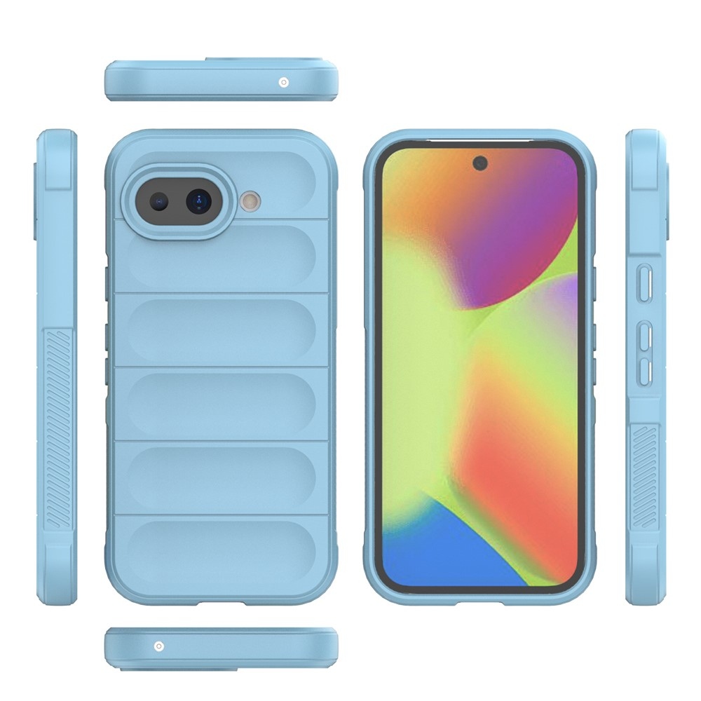 Rugg odolný gelový obal na Google Pixel 10a - světlemodrý