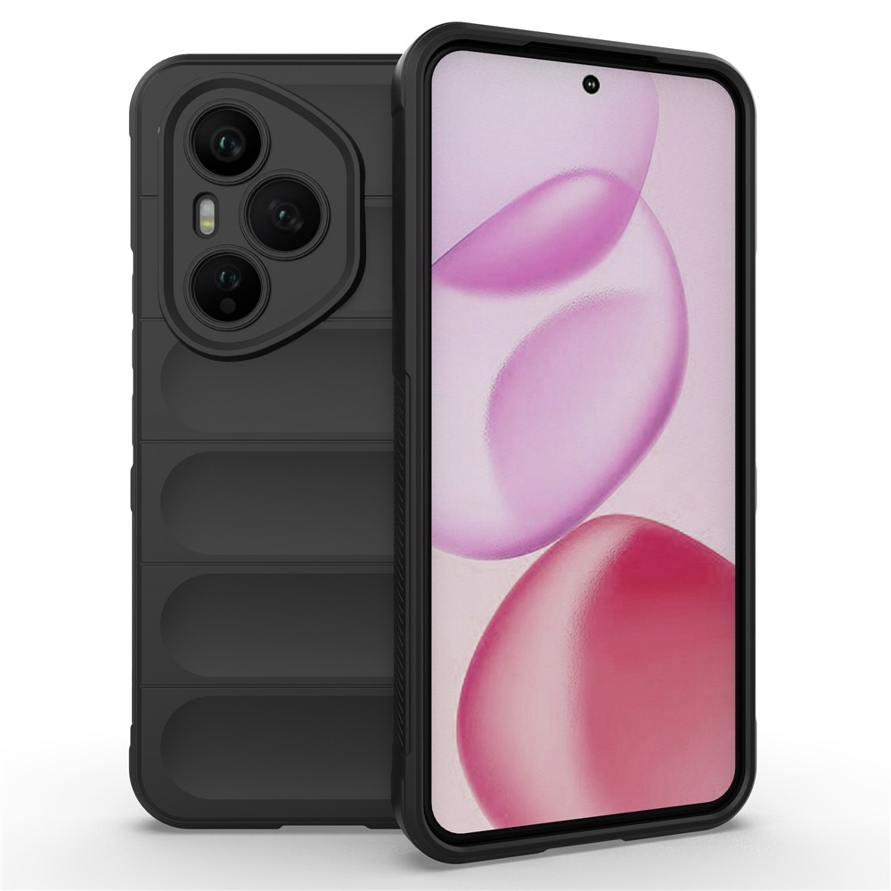 Rugg odolný gelový obal na Honor 400 Pro - černý