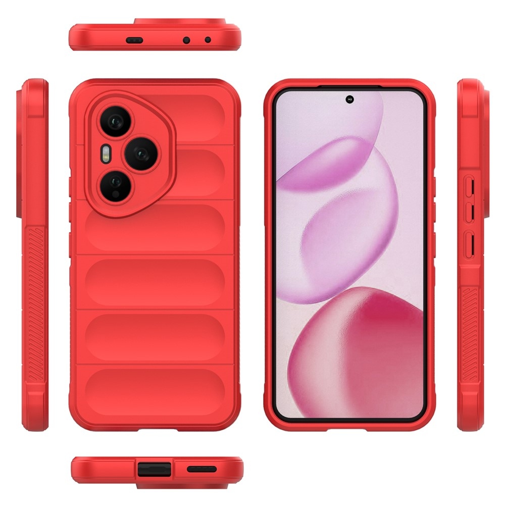 Rugg odolný gelový obal na Honor 400 Pro - červený