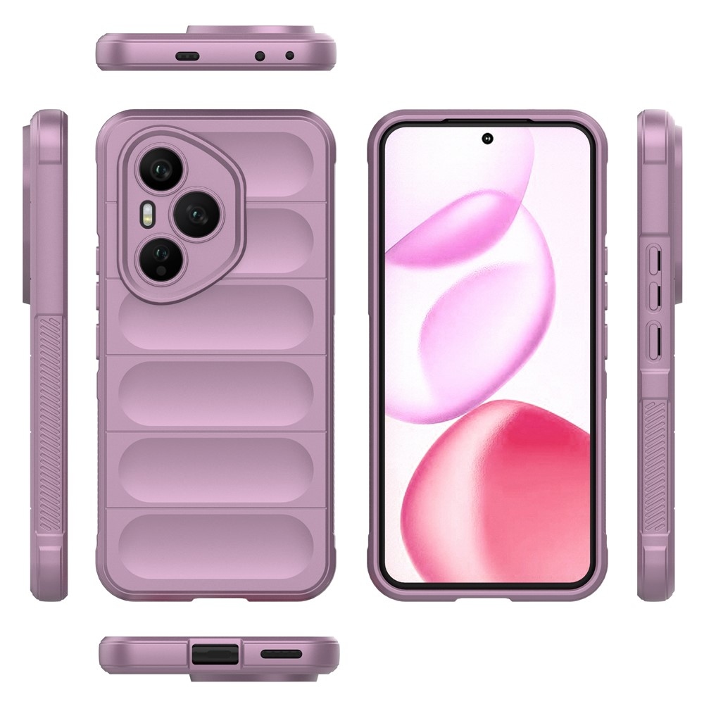 Rugg odolný gelový obal na Honor 400 Pro - světlefialový