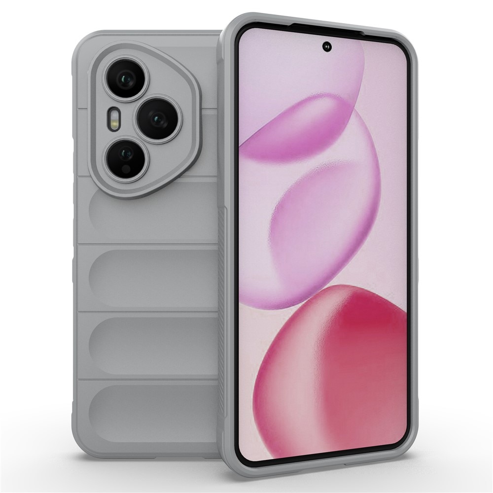 Rugg odolný gelový obal na Honor 400 Pro - světlešedý