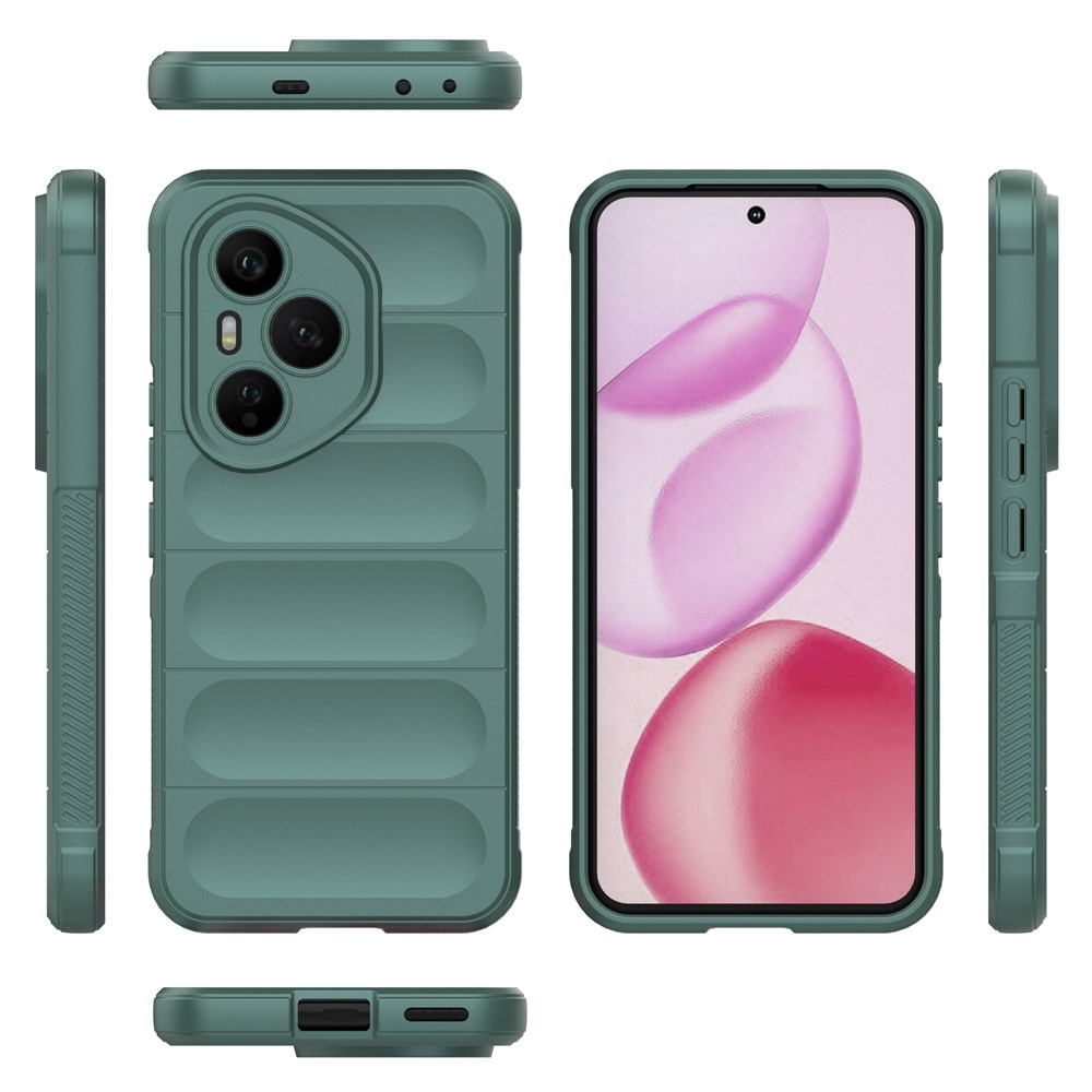 Rugg odolný gelový obal na Honor 400 Pro - zelený