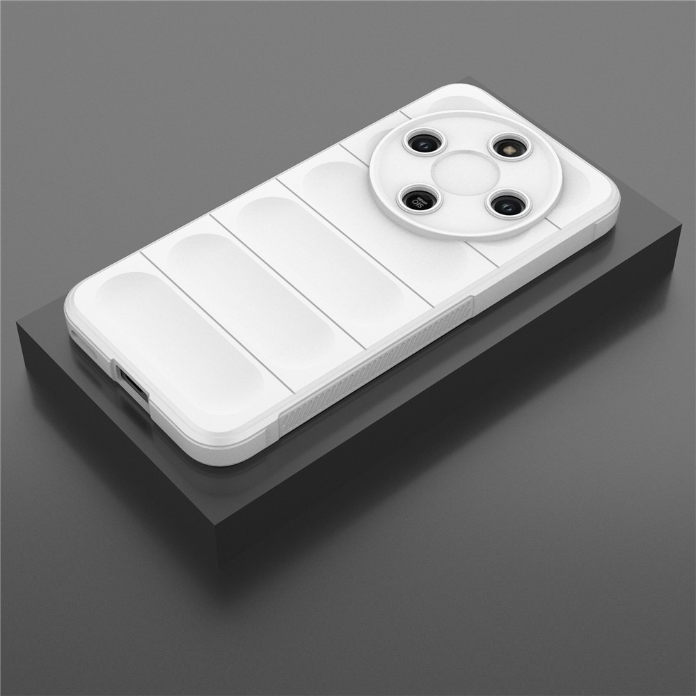 Rugg odolný gelový obal na Honor Magic 8 Lite 5G - bílý