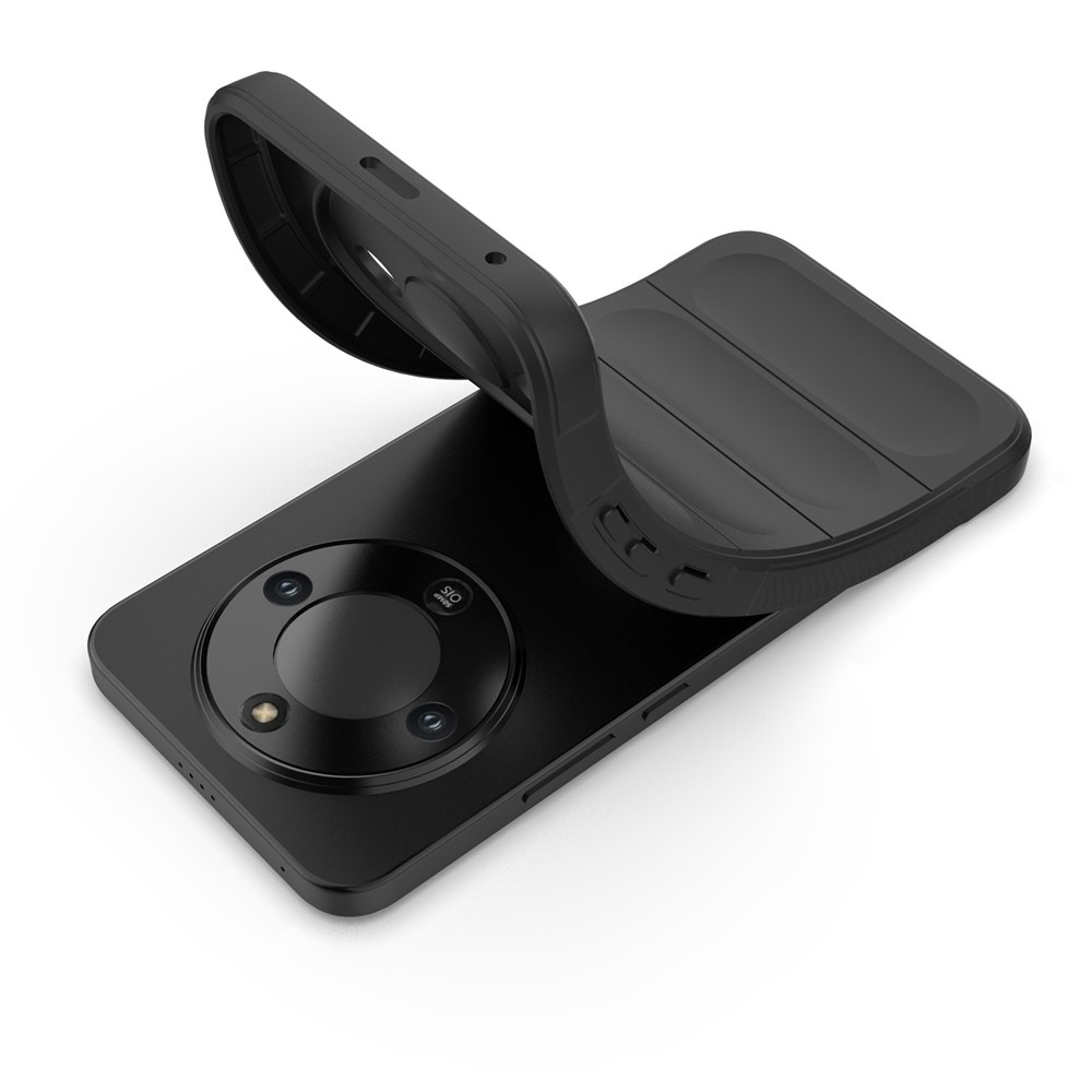 Rugg odolný gelový obal na Honor Magic 8 Lite 5G - černý