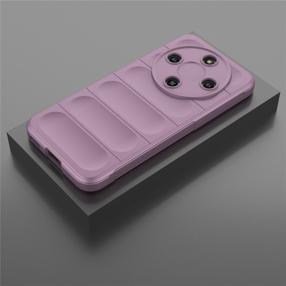 Rugg odolný gelový obal na Honor Magic 8 Lite 5G - světlefialový