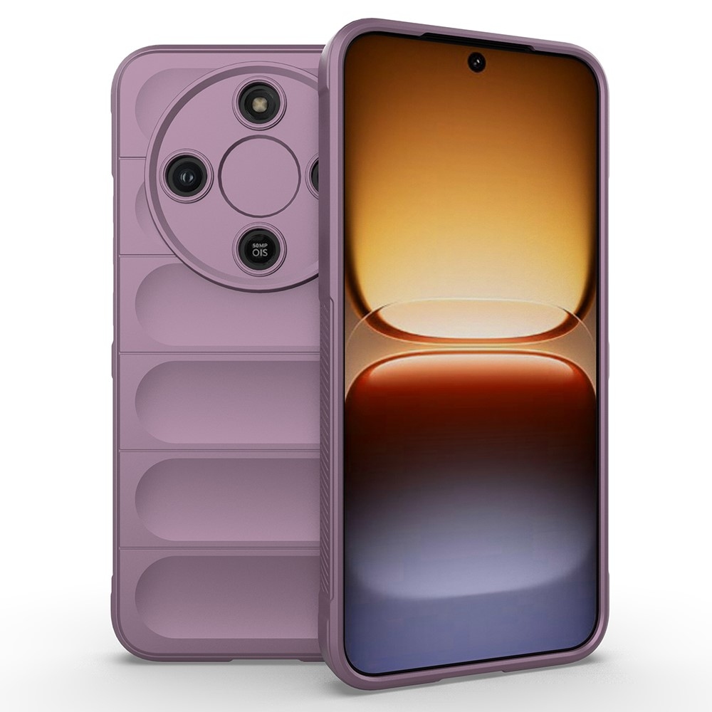 Rugg odolný gelový obal na Honor Magic 8 Lite 5G - světlefialový