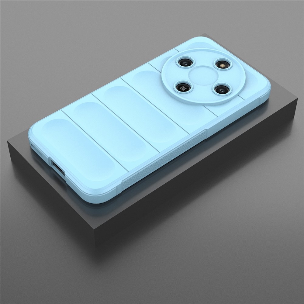 Rugg odolný gelový obal na Honor Magic 8 Lite 5G - světlemodrý