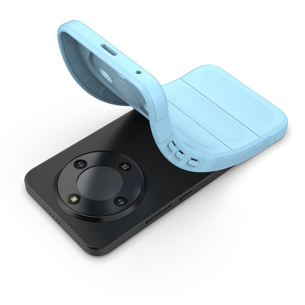 Rugg odolný gelový obal na Honor Magic 8 Lite 5G - světlemodrý