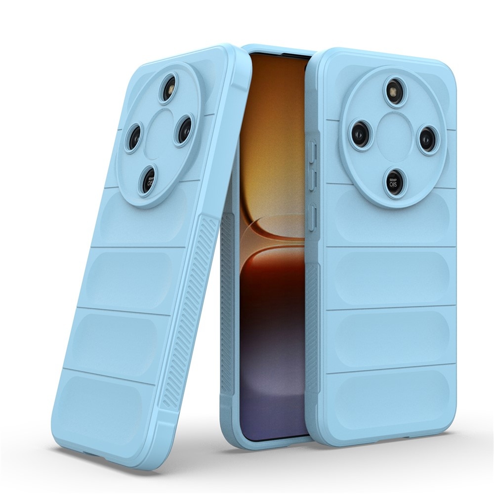 Rugg odolný gelový obal na Honor Magic 8 Lite 5G - světlemodrý