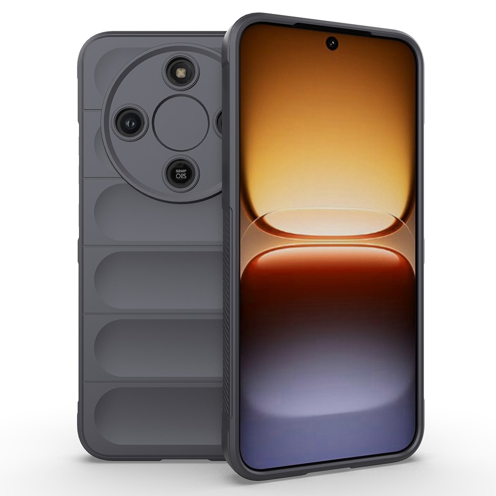 Rugg odolný gelový obal na Honor Magic 8 Lite 5G - tmavěšedý