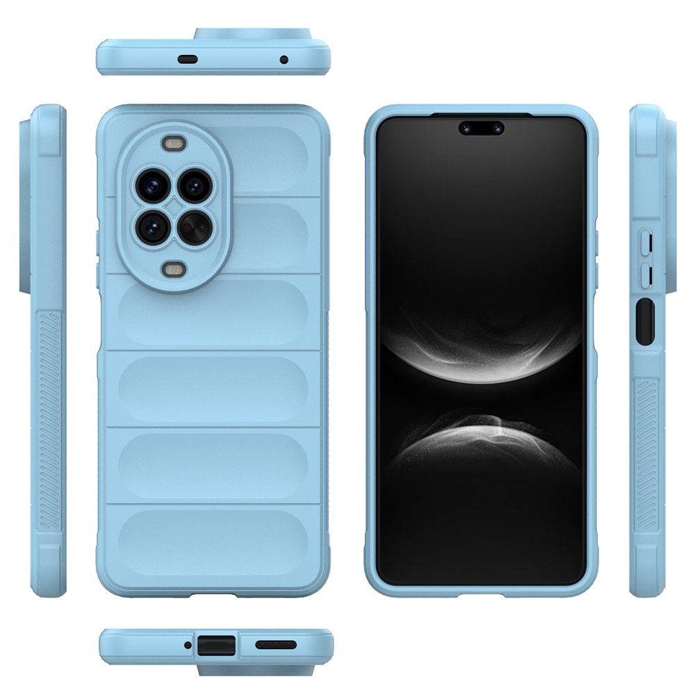 Rugg odolný gelový obal na Huawei Nova 14 Pro 5G - světlemodrý