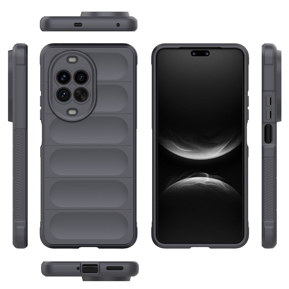 Rugg odolný gelový obal na Huawei Nova 14 Pro 5G - tmavěšedý