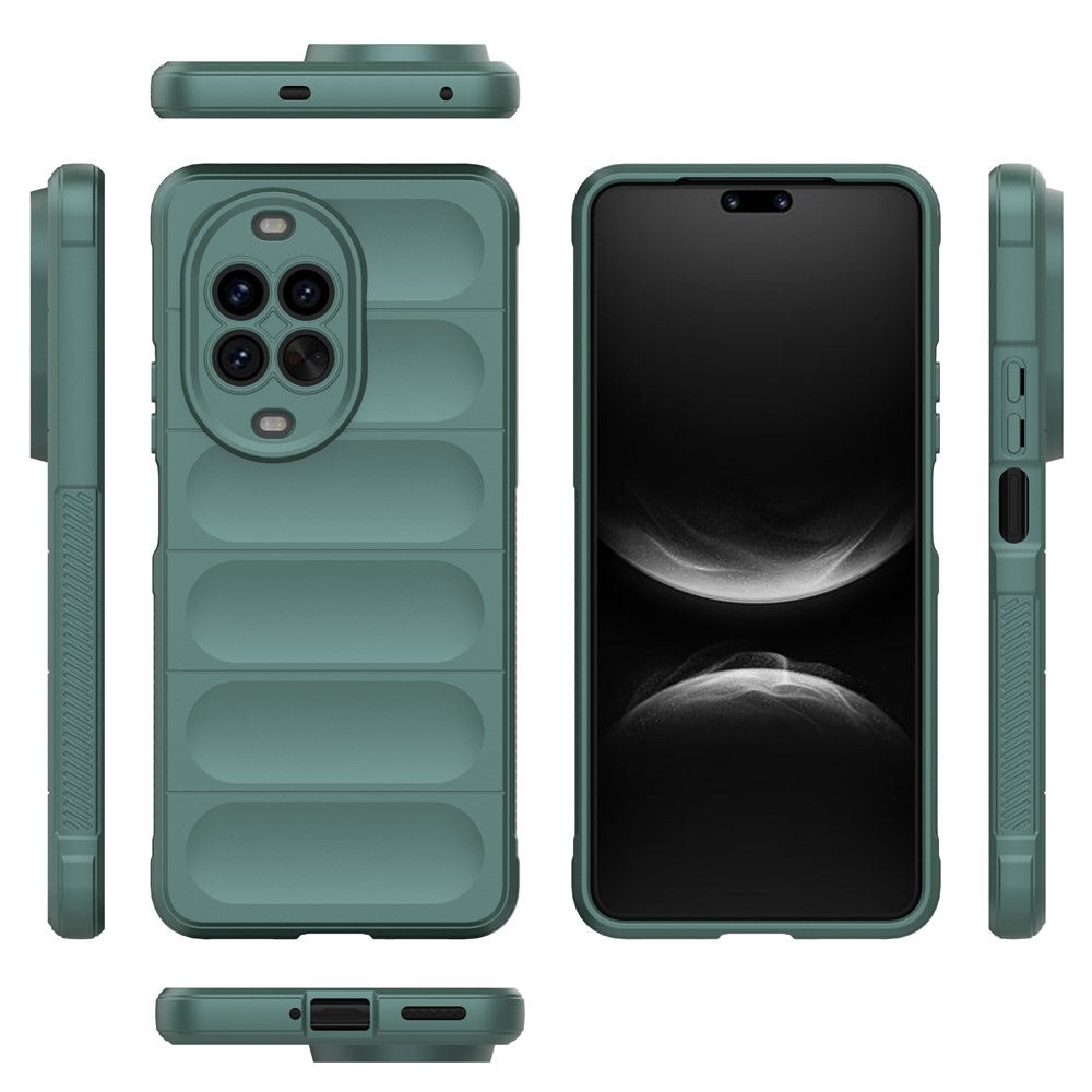 Rugg odolný gelový obal na Huawei Nova 14 Pro 5G - zelený