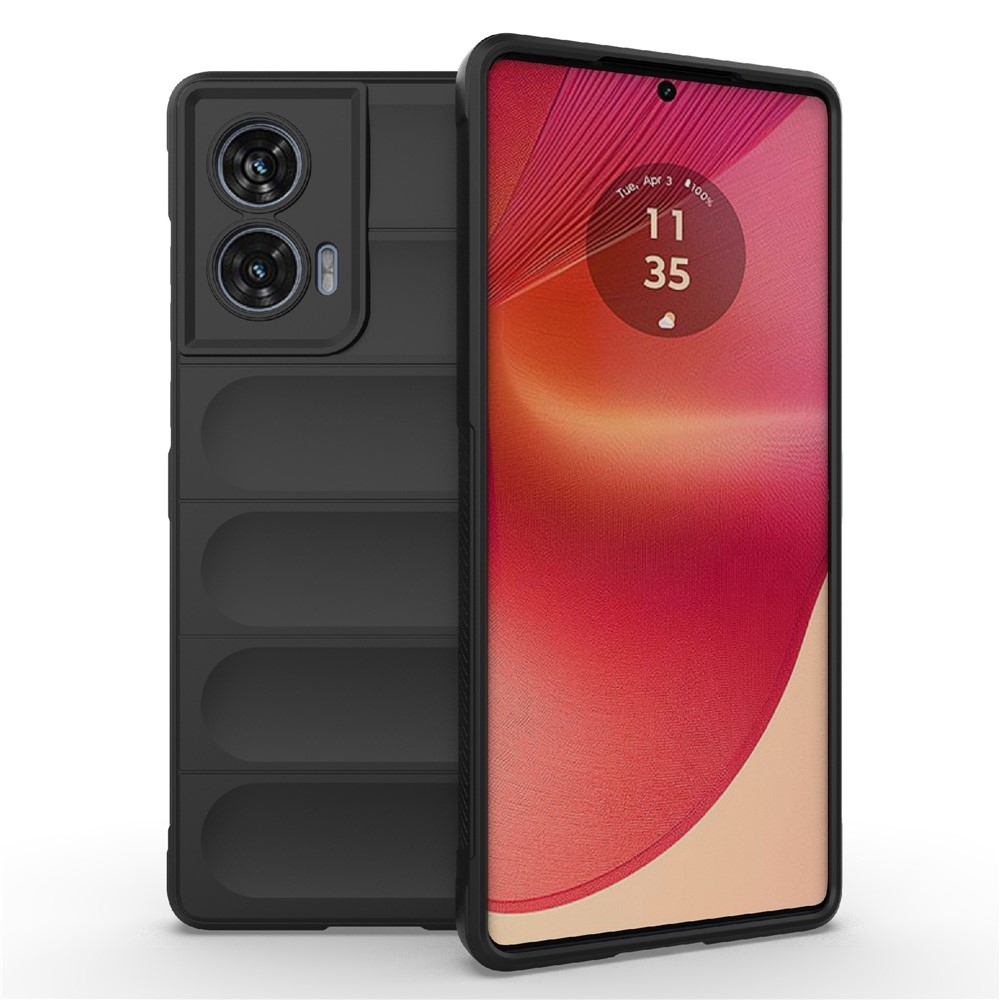 Rugg odolný gelový obal na Motorola Edge 50 Fusion 5G - černý