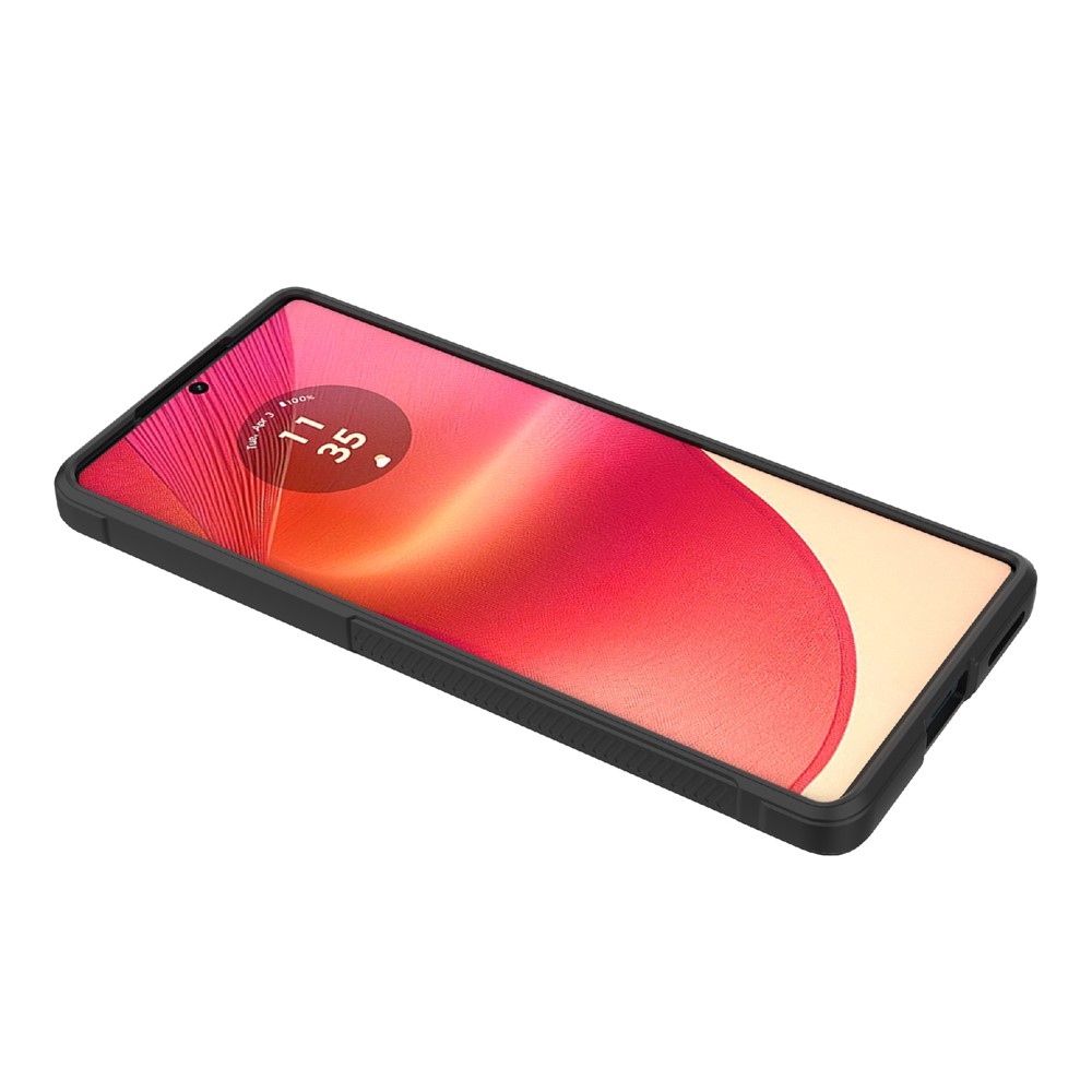 Rugg odolný gelový obal na Motorola Edge 50 Fusion 5G - černý