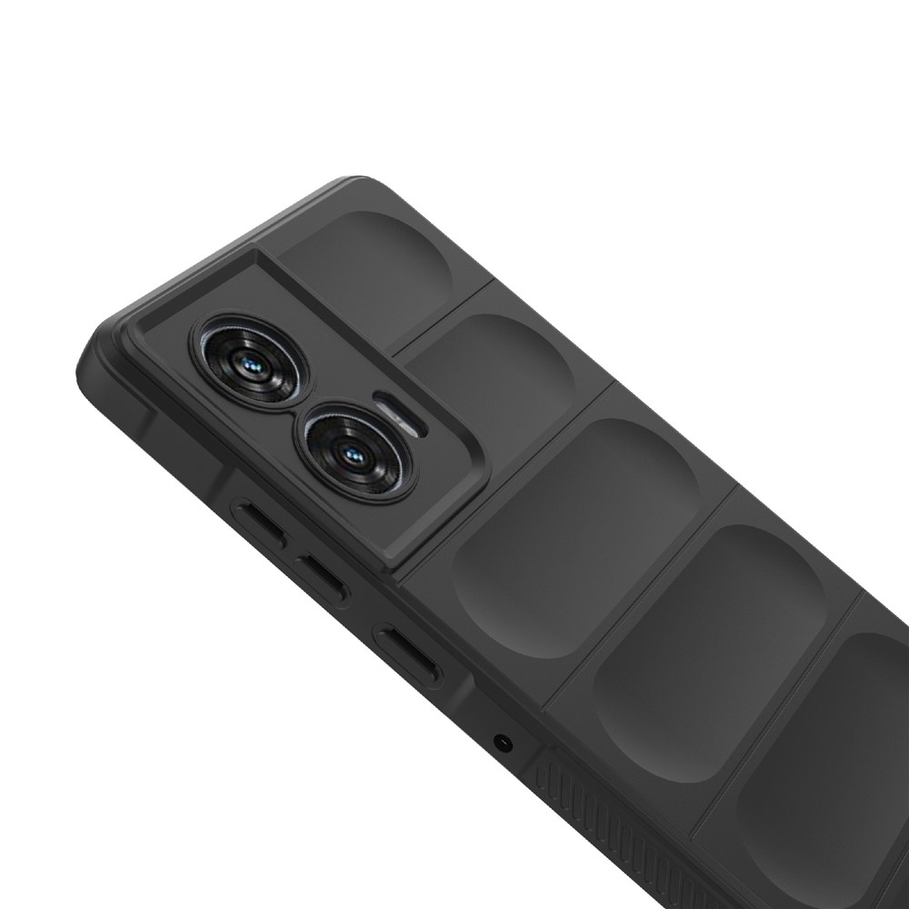Rugg odolný gelový obal na Motorola Edge 50 Fusion 5G - černý