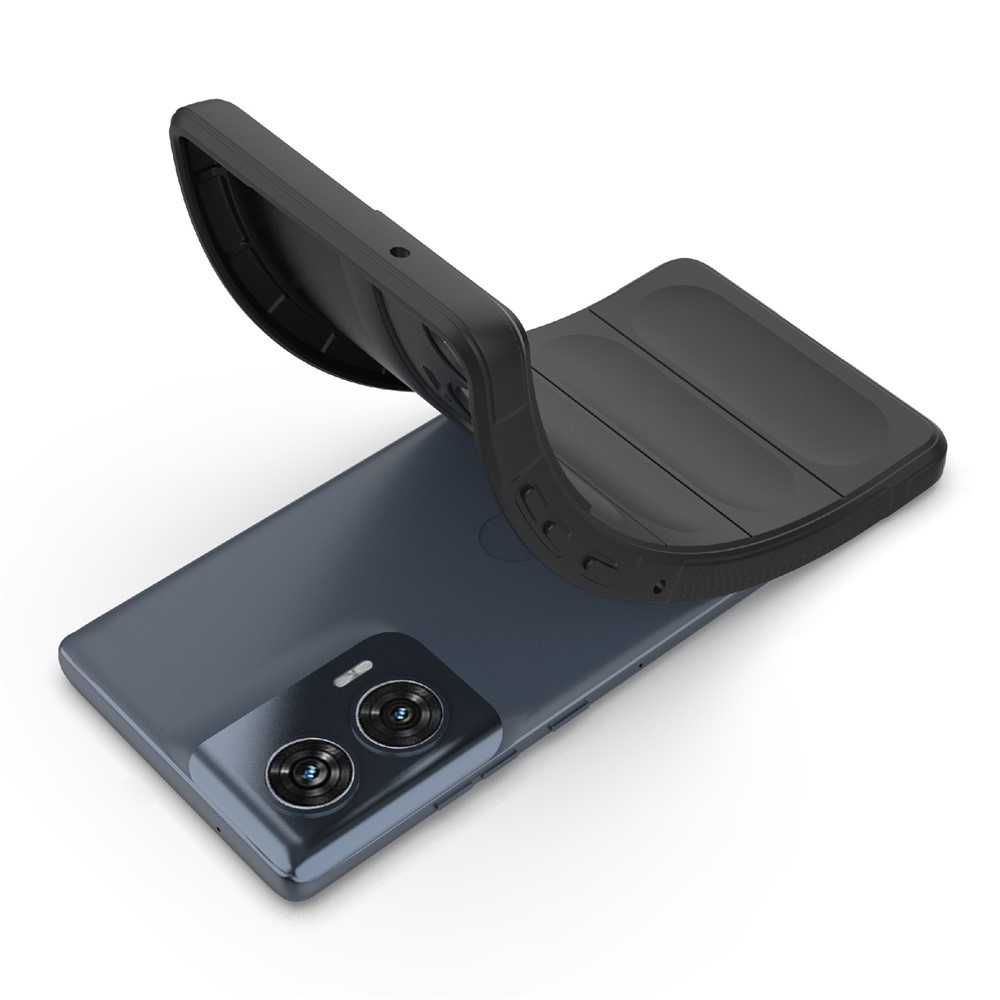 Rugg odolný gelový obal na Motorola Edge 50 Fusion 5G - černý