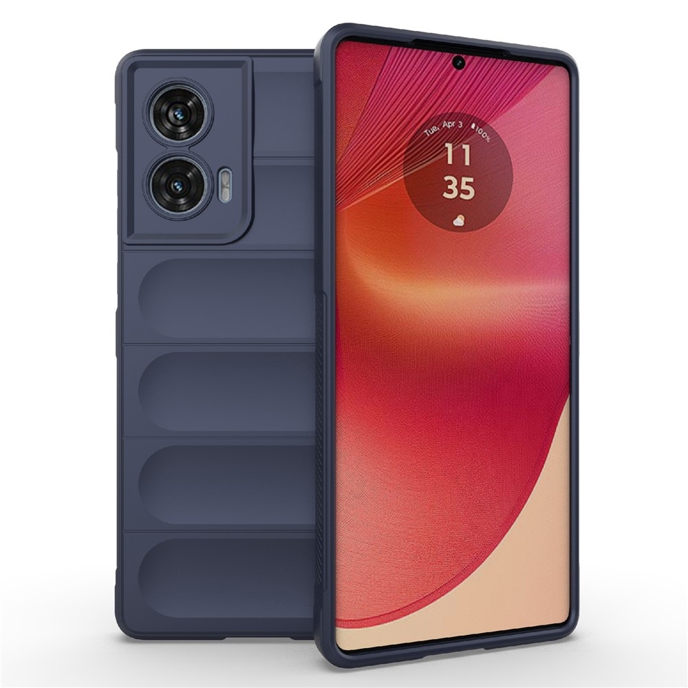 Rugg odolný gelový obal na Motorola Edge 50 Fusion 5G - tmavěmodrý