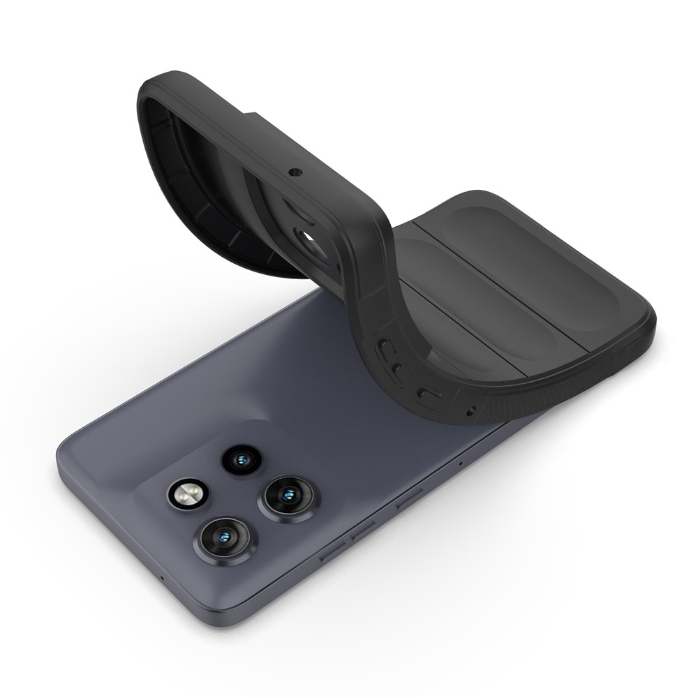 Rugg odolný gelový obal na Motorola Edge 50 Neo 5G - černý