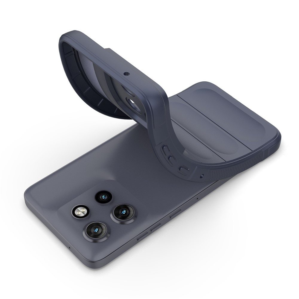 Rugg odolný gelový obal na Motorola Edge 50 Neo 5G - tmavěmodrý