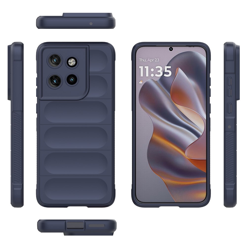 Rugg odolný gelový obal na Motorola Edge 50 Neo 5G - tmavěmodrý