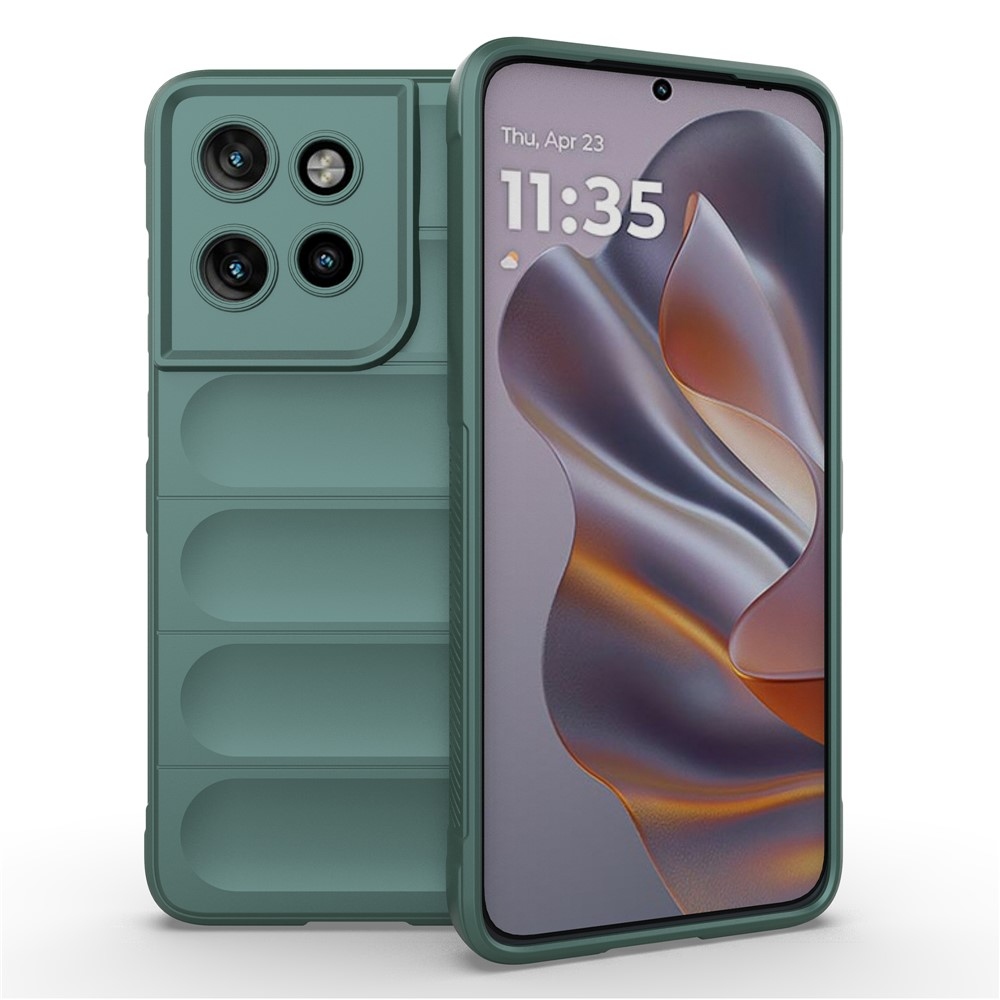Rugg odolný gelový obal na Motorola Edge 50 Neo 5G - zelený