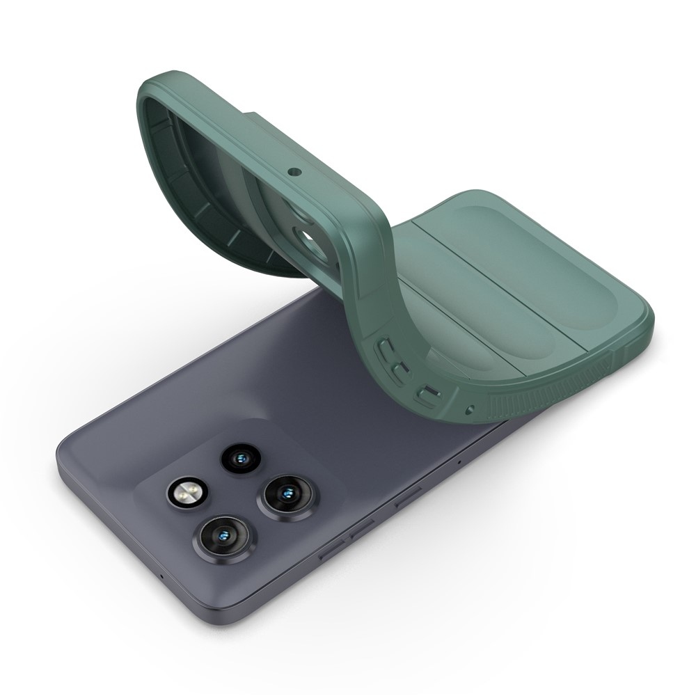 Rugg odolný gelový obal na Motorola Edge 50 Neo 5G - zelený