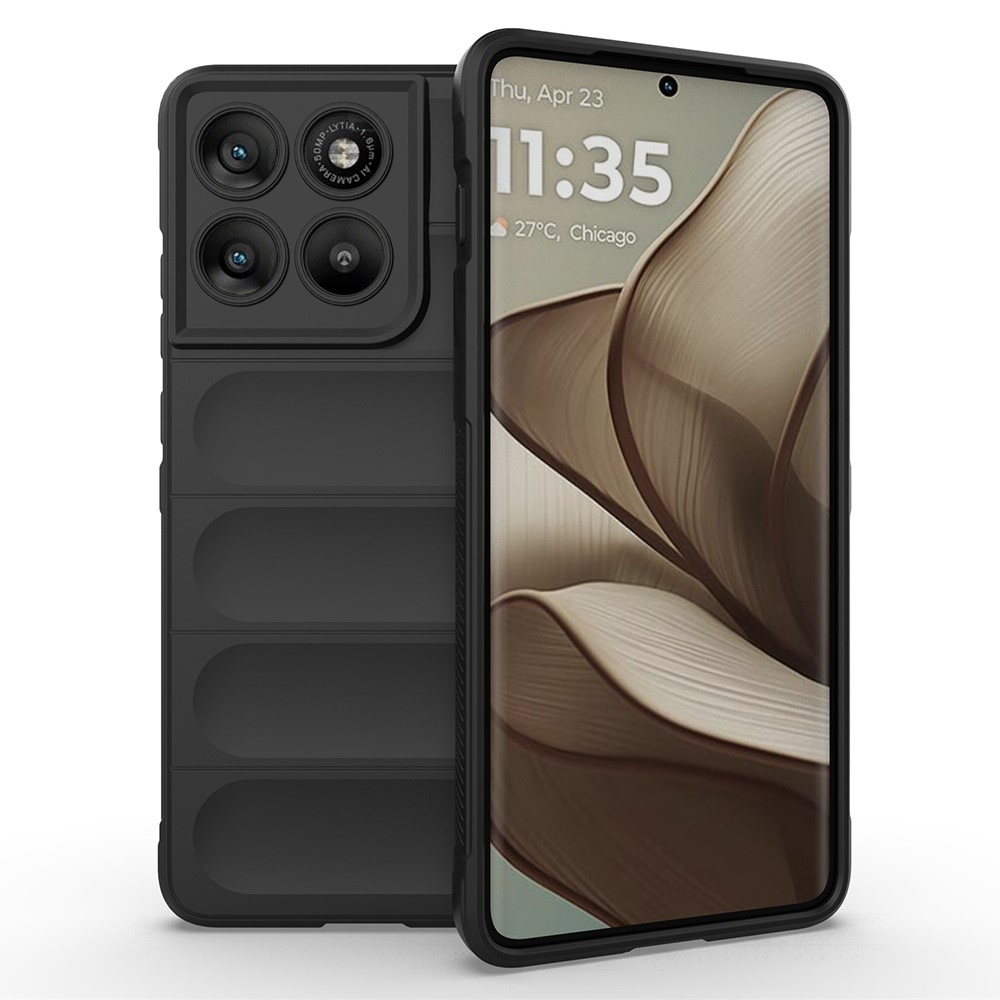 Rugg odolný gelový obal na Motorola Edge 70 5G - černý