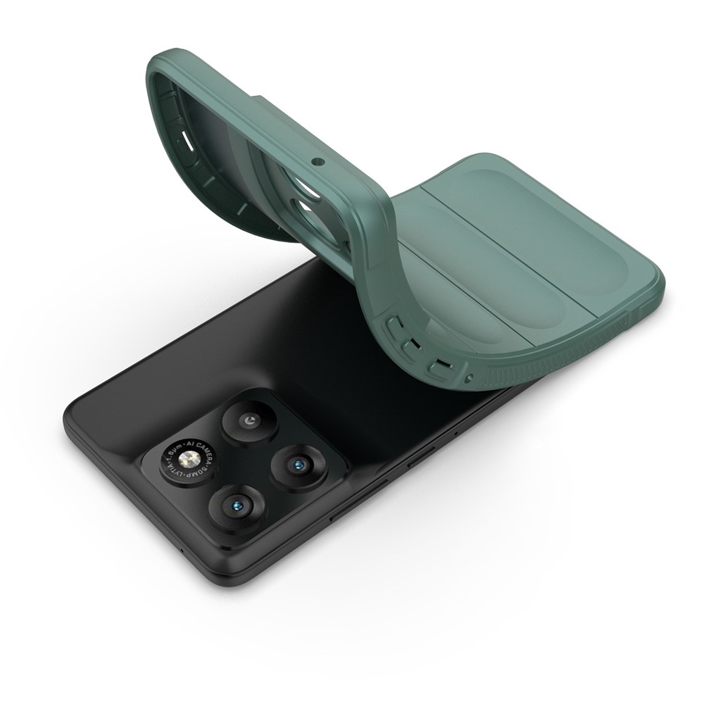 Rugg odolný gelový obal na Motorola Edge 70 5G - zelený