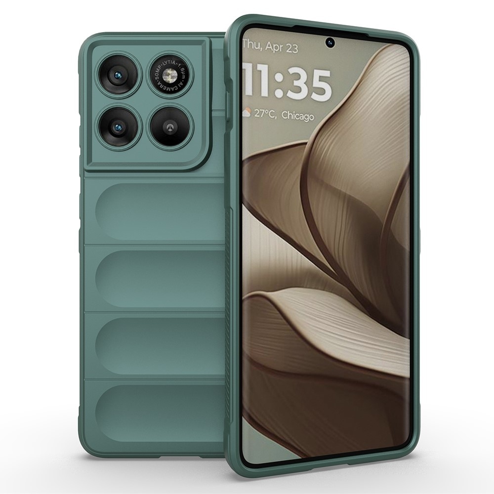 Rugg odolný gelový obal na Motorola Edge 70 5G - zelený