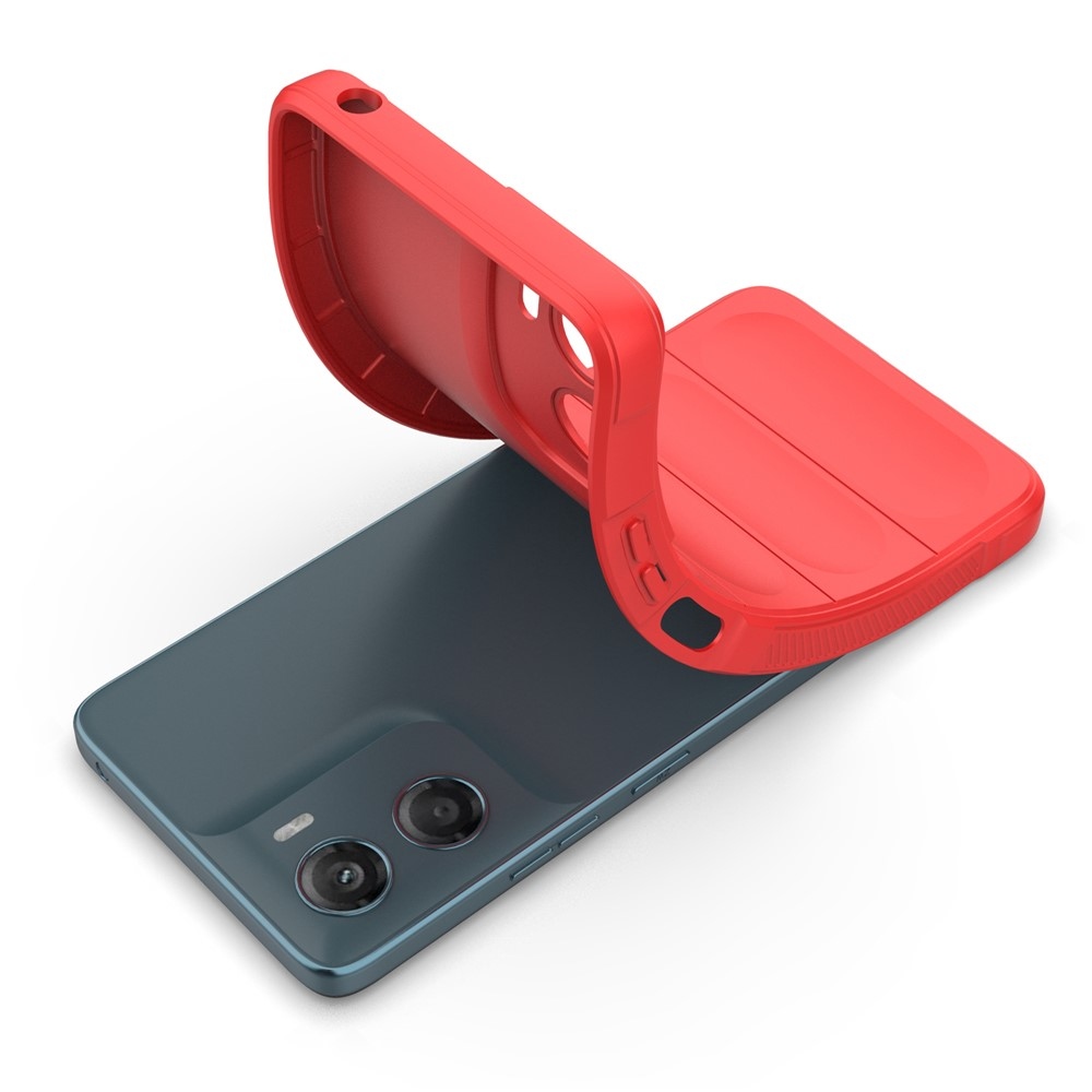 Rugg odolný gelový obal na Motorola Moto G06 - červený