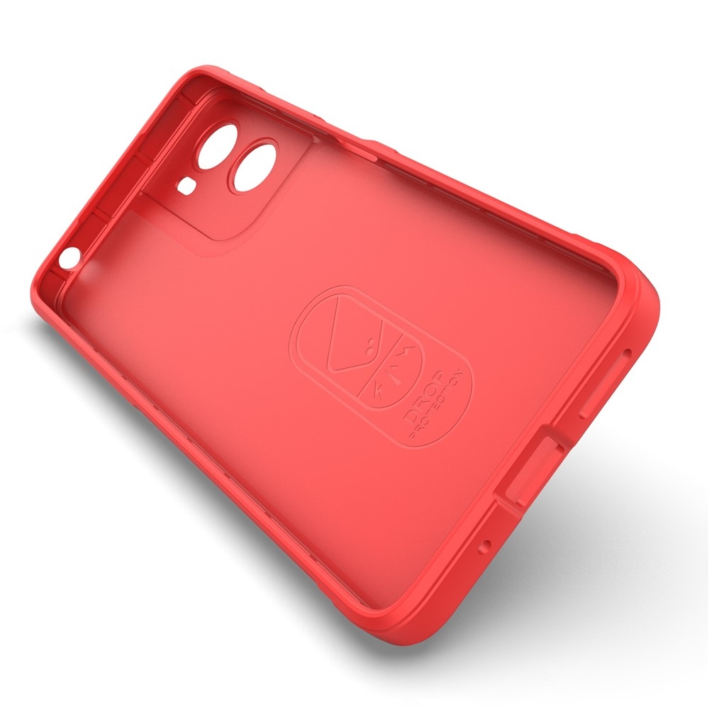 Rugg odolný gelový obal na Motorola Moto G06 - červený