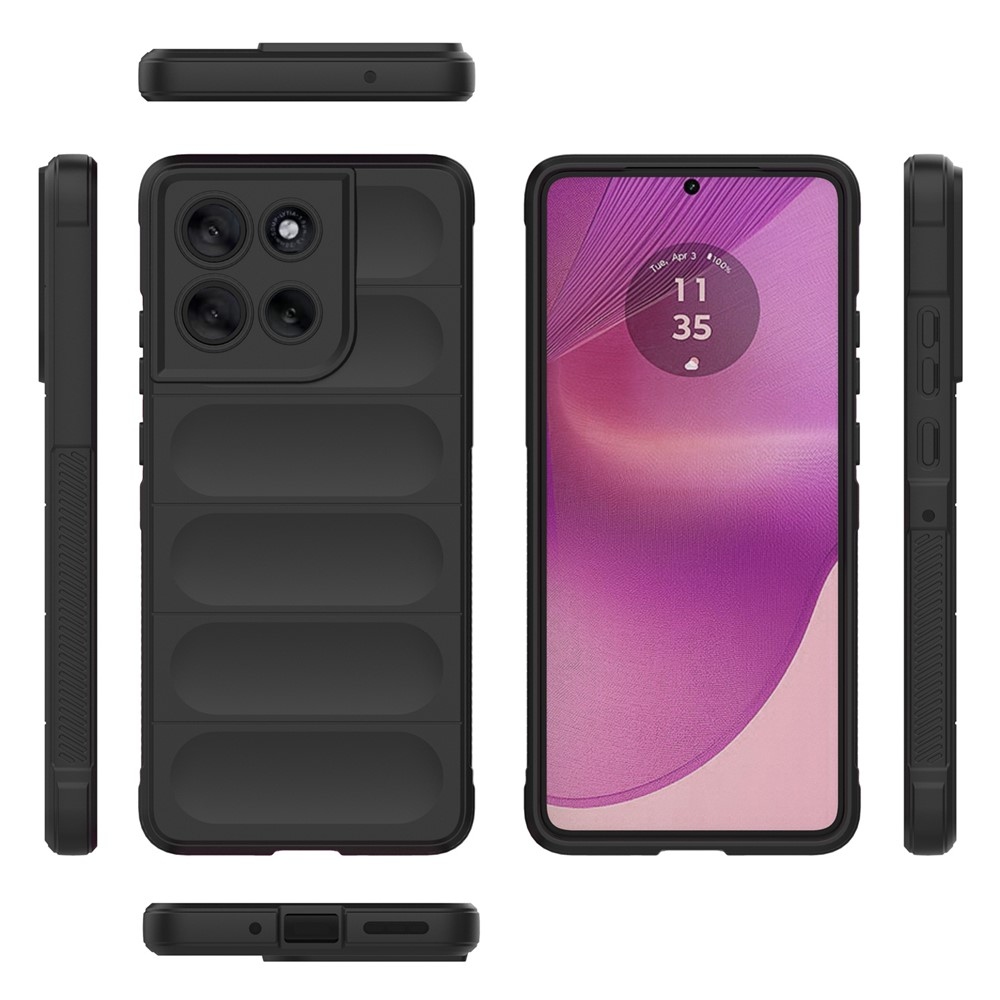 Rugg odolný gelový obal na Motorola Moto G86 5G - černý