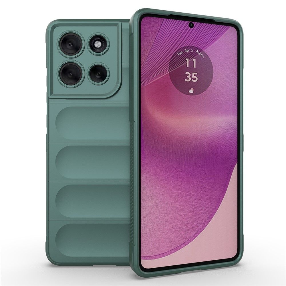 Rugg odolný gelový obal na Motorola Moto G86 5G - zelený