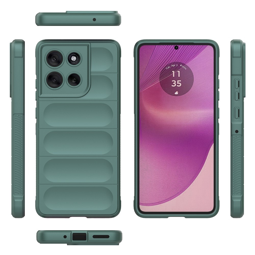 Rugg odolný gelový obal na Motorola Moto G86 5G - zelený
